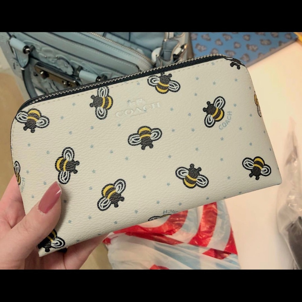 LE Coach bumblebee makeup case